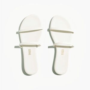 Tkees Gemma Sandals in Cream